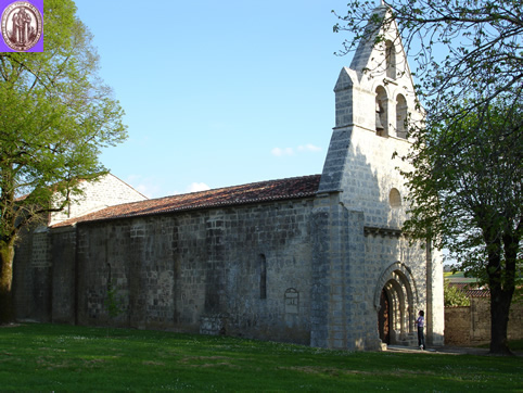 The church (Nôtre Dame) at Auge: now restored